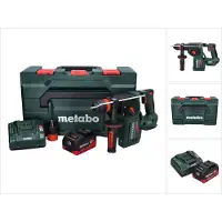 Metabo KH 18 LTX BL 24 Q Marteau perforateur burineur sans fil 18 V 2,2 J + 1x Batterie 8,0 Ah + Ladegert + metaBOX