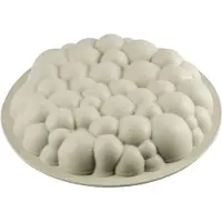 Silikomart Bolle, Moule à gâteau, Gris, Marron, Beige