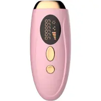 IPL - épilateur lumière pulsée - technologie - rose