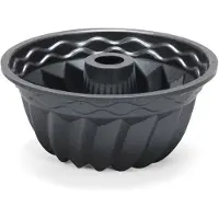 Patisse Moule à gâteau en silicone Starflex ø 22 cm, Moule à gâteau, Noir