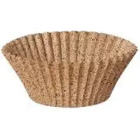 Papstar Petits fours, en coques de cacao, 30 mm, naturel, Moule à gâteau, Marron