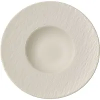 Villeroy & Boch Manufacture Rock Blanc assiette creuse 28 cm