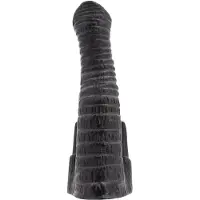 AnimHole Djumbo - gode éléphant dildo - 18cm (noir)