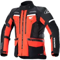 Alpinestars Bogotá Pro Honda, veste textile Drystar ,Rouge Clair/Noir ,M