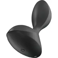 Satisfyer Sweet Seal - Vibromasseur anal contrôlé par application (noir)