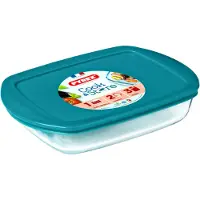 Pyrex Plat à Four Pyrex Cook & Store Rectangle Transparent 0,8 L