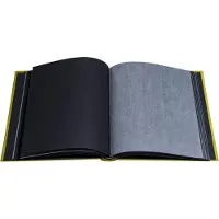 Exacompta Fotoalbum, 60 Seiten schwarz, 29x32 cm, Pop'N Co (32 x 29 cm)