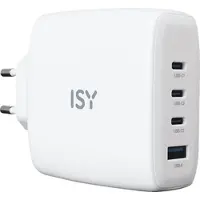 ISY Chargeur Gan 140w Blanc (iac-5140-wt)