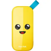 SanDisk SDSSDE30-2T00-G25F lecteur à circuits intégrés externe 2 To USB Type-C 3.2 Gen 2 (3.1 Gen 2) Jaune