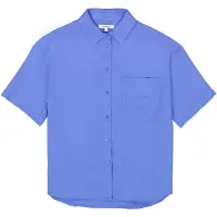 Garcia D50038 Short Sleeve Shirt Bleu S Femme