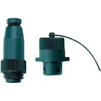 Hella Marine 2 Poles Electric Connector Argenté