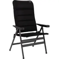Crespo - Chaise de plage - XL - AP/238 - Air-Deluxe - Noir - Modèle 2025