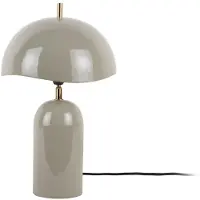 Leitmotiv - Lampe de table Querido - Gris foncé - Ø25cm Lampe de table - Lampe de chevet, salon, chambre à coucher