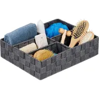 Relaxdays Panier rangement (32 cm, 1x)