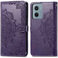 IMoshion Etui de télephone Mandala pour Motorola Moto G05 / E15 - Violet