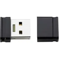Intenso USB 128GB MICRO LINE 2.0 Black (128 Go, USB-A), Clé USB, Noir