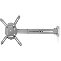 Nedis support de projecteur - entièrement mobile - 10 kg - pivotant - basculant - acier - argenté