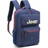 Delsey Sac à dos 'JS015B' bleu foncé / rose