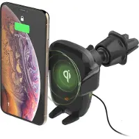 IOttie AutoSense Wireless Fast Charging Mount - Air Vent + CD-Slot- Noir