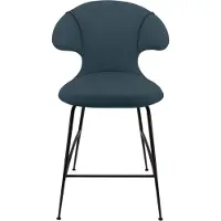 UMAGE Time Flies Tabouret de Comptoir Black | Jet Air Blue