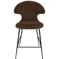 UMAGE Time Flies Tabouret de Comptoir Black | Teddy Brown