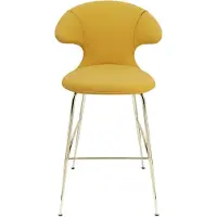 UMAGE Time Flies Tabouret de Bar Brass | Curry Sun