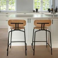 UMAGE Curious Tabouret de Comptoir Brass | Tangerine