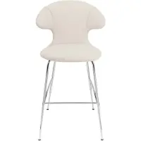 UMAGE Time Flies Tabouret de Bar Chrome | White Sands