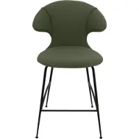 UMAGE Time Flies Tabouret de Comptoir Black | Racing Green