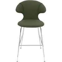 UMAGE Time Flies Tabouret de Bar Chrome | Racing Green
