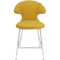 UMAGE Time Flies Tabouret de Comptoir Chrome | Curry Sun
