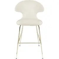 UMAGE Time Flies Tabouret de Bar Brass | Teddy White