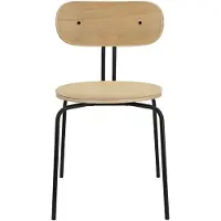UMAGE Curious Chaise Salle à Manger Oak | Black | Summer Shine