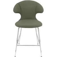 UMAGE Time Flies Tabouret de Comptoir Chrome | Morning Meadows