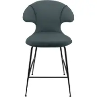 UMAGE Time Flies Tabouret de Comptoir Black | Quantum Blue