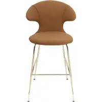 UMAGE Time Flies Tabouret de Bar Brass | Caramel