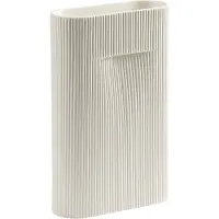 Muuto Ridge Vase Off white | H: 35 cm