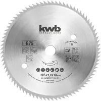 Kwb 587511 Kreissägeblatt 205 x 18 mm 1 St. (587511)