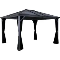 Sojag Pavillon Ventura 10x10 anthracite 296 x 296 x 260 cm (L x l x h) Aluminium