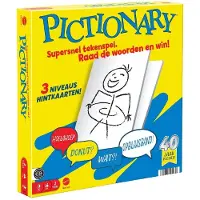 Mattel Jeu de société Pictionary Jeu familial Jeu de dessin Edition 40 ans