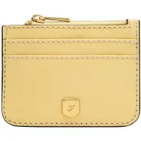 Fossil porte-cartes étui à clés Lennox Zip Card Case Daze jaune clair