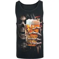 Spiral Débardeur Gothic de - Live Loud - S - XXL - pour Homme - noir - Taille M