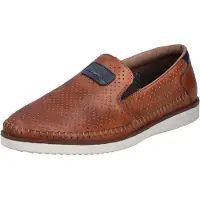 Rieker Chaussure basse bleu foncé / cognac