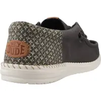 HEY DUDE Wally Funk Block Print Couleur Gris