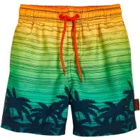 Playshoes Shorts de bain bleu marine / jaune / vert / orange