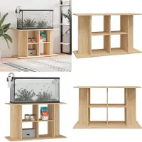 vidaXL Support pour aquarium Chêne Sonoma 100x40x60 cm Bois composite