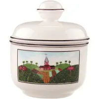 Villeroy & Boch Sucrier 6 pers. Design Naif, Boîte de conservation, Multicolore
