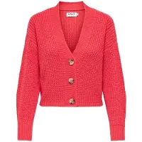 ONLY Cardigan 'ONLCarol' rouge feu