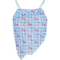 Mymo Haut bleu clair / rouge / blanc