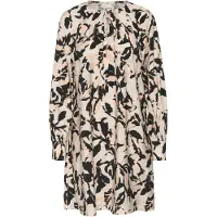 Kaffe Robe 'Paco' beige / mastic / noir / blanc
